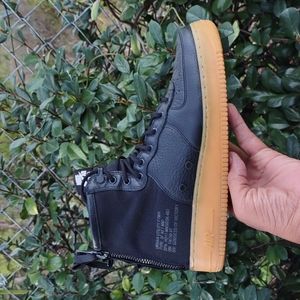 Special Field AIR FORCE 1 MID 'BLACK GUM' Men's Size 10